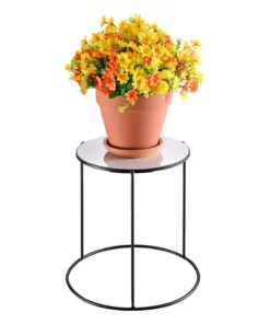 Vigoro 15 in. Marble Look Top Indoor Black Plant Stand 7 Vigoro 15 in. Marble Look Top Indoor Black Plant Stand -Outdoor Plant Life vigoro plant stands 710267000 c3 1000