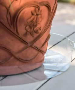 Vigoro 17 in. Plastic Plant Saucer -Outdoor Plant Life vigoro planter saucers vs17vg 4f 1000