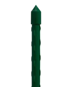 Vigoro 5 ft. Green Colored Steel Core Garden Stake -Outdoor Plant Life vigoro tomato cages st5vg 1f 1000