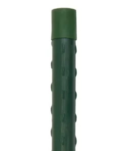 Vigoro 6 ft. Green Colored Heavy Duty Steel Core Garden Stakes 12 Vigoro 6 ft. Green Colored Heavy Duty Steel Core Garden Stakes -Outdoor Plant Life vigoro tomato cages st6hdvg 44 1000