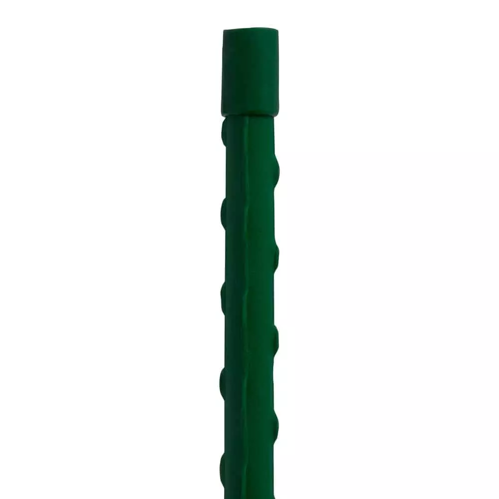 Vigoro 6 ft. Green Colored Steel Core Garden Stake 8 Vigoro 6 ft. Green Colored Steel Core Garden Stake - Image 6