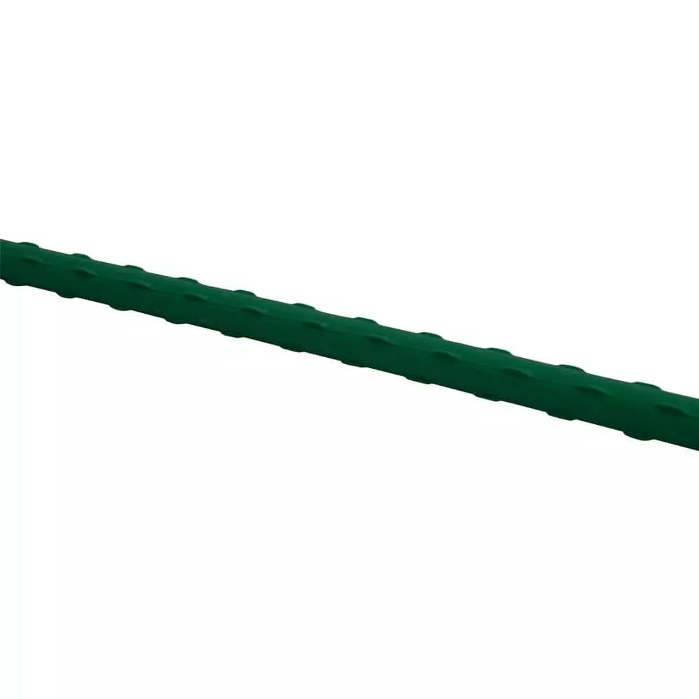 Vigoro 6 ft. Green Colored Steel Core Garden Stake 7 Vigoro 6 ft. Green Colored Steel Core Garden Stake - Image 5