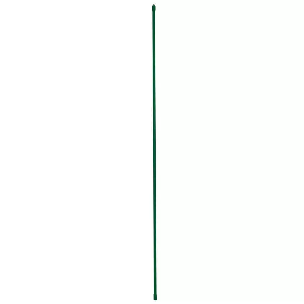 Vigoro 6 ft. Green Colored Steel Core Garden Stake 10 Vigoro 6 ft. Green Colored Steel Core Garden Stake - Image 8