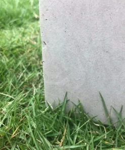 KANTE 28 in. L Square Weathered Concrete/Fiberglass Indoor Outdoor Modern Tall Planter -Outdoor Plant Life weathered concrete kante plant pots osf0002c c80021 2 44 1000