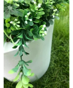 KANTE 12.9 in. Dia, Pure White Lightweight Concrete Modern Cylinder Outdoor Planter 13 KANTE 12.9 in. Dia, Pure White Lightweight Concrete Modern Cylinder Outdoor Planter -Outdoor Plant Life white kante plant pots rc0119b c80011 44 1000