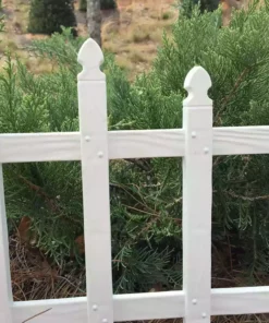 Vigoro 12 in. H White Classic Picket Style Plastic Garden Fence 18 Vigoro 12 in. H White Classic Picket Style Plastic Garden Fence -Outdoor Plant Life white plastic resin vigoro garden fencing 51502 fa 1000