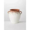 SULLIVANS White Ceramic Speckled Pot -Outdoor Plant Life white sullivans plant pots cm2935 64 1000